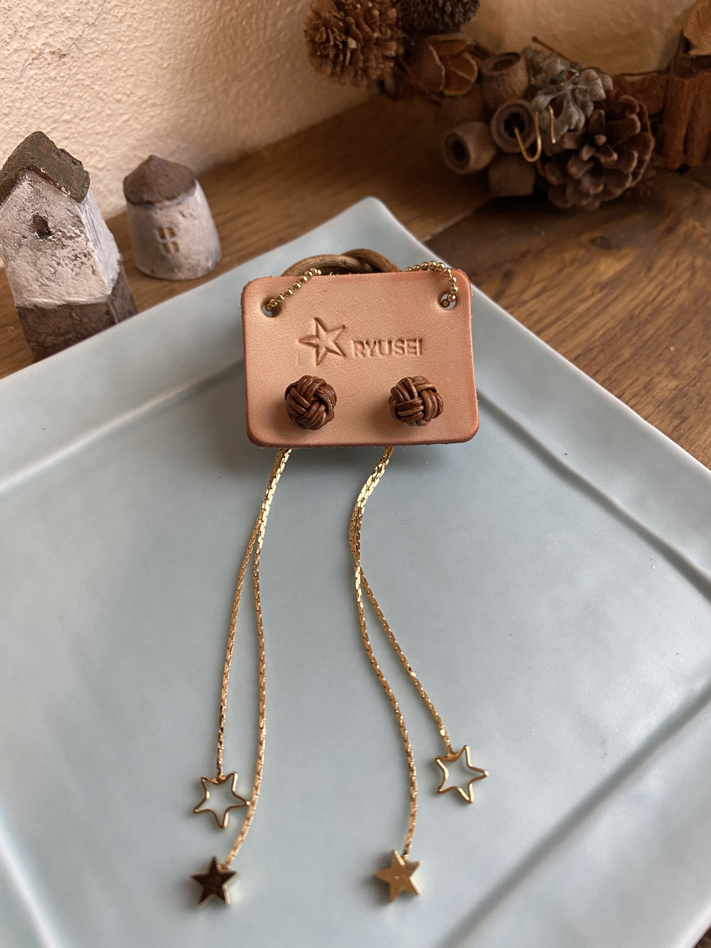 18 流星アクセサリー⭐️mayu流星⭐️ピアス⭐️イニシャル