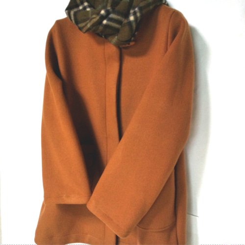 レンガ色の♪暖かジャケット ジャケット レピおばさん 通販 10549166