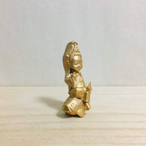 ちいさな仏さま 魚籃観音 その他置物 apollon 通販 9584512｜Creema