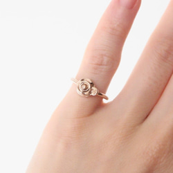 真鍮アンティークrose 薔薇リング 指輪・リング Recollection 通販