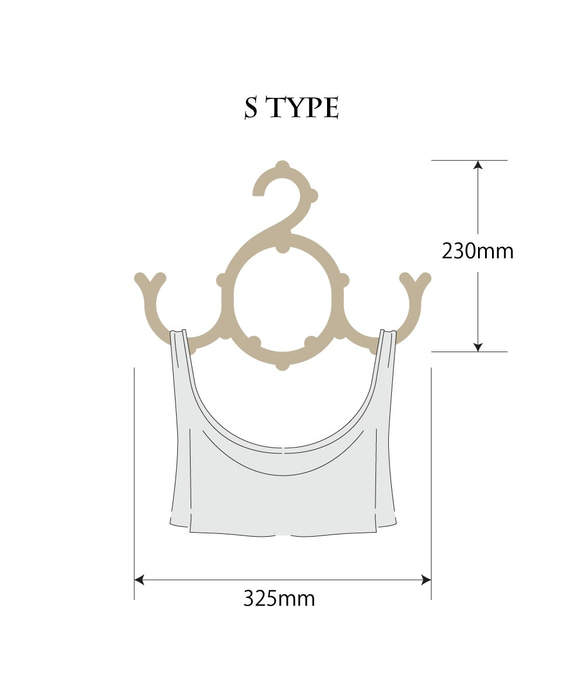 カラクサハンガ S TYPE 4枚目の画像