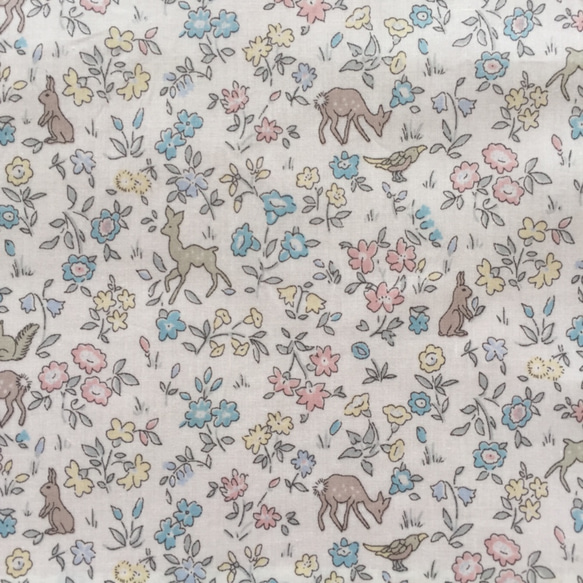 リバティ＊メドウテイルズ(Meadow Tails) レッスンバッグ 30×40 5枚目の画像