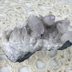 希少 国産 紫水晶（アメシスト/アメジスト） 原石 クラスター 天然石 パワーストーン 2枚目の画像