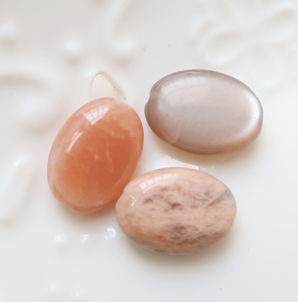 高品質 ピーチサンムーンストーンハート♡No.2237 高品質 ピーチサンムーンストーンハート♡No.2237 レア】【超美