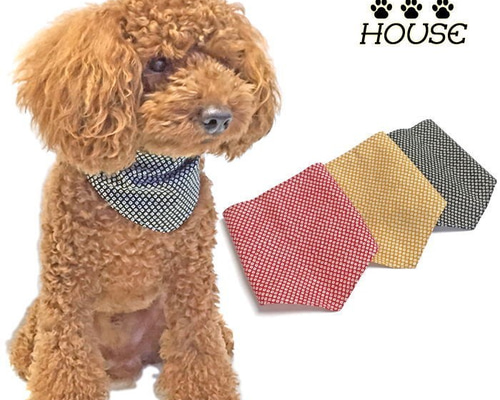 ハンドメイド　犬猫用　リバーシブルスタイ　バンダナ　龍柄　達磨　縁起物　和柄 ハンドメイド 犬猫用 リバーシブルスタイ バンダナ 龍柄 達磨