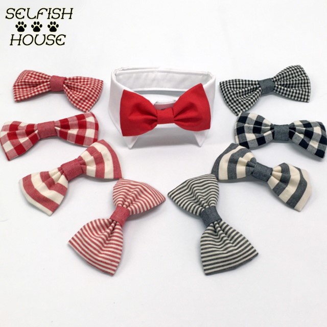 ❤️売り切りSALE❤️クリスマスペットカラー　調節可能　蝶ネクタイ　カラー　リボン