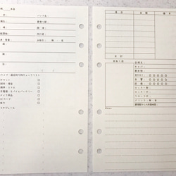 【20枚】バンギャル手帳ライブ参戦ページ【追加用】 1枚目の画像