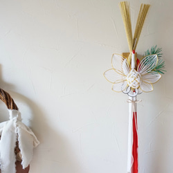 水引鶴の正月飾り 1枚目の画像
