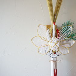 水引鶴の正月飾り 2枚目の画像
