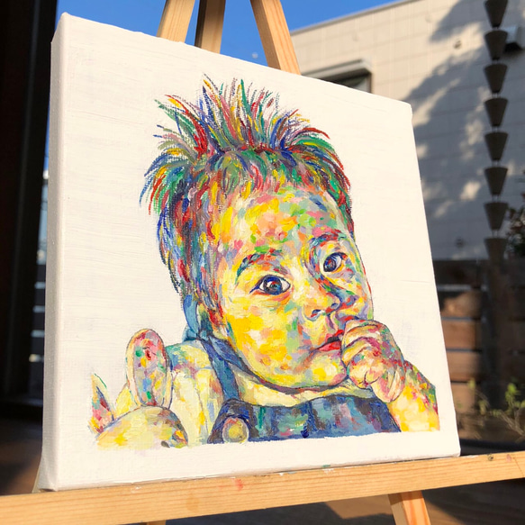 油絵！世界に1枚