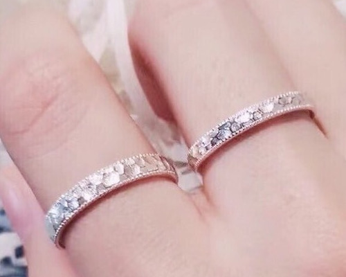 ✨ring✨ペアリング【セット】 結婚指輪 S 925 シルバー 受注