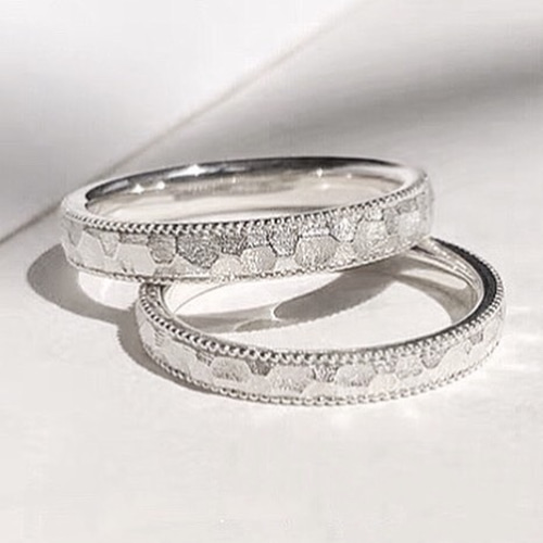 ✨ring✨ペアリング【セット】 結婚指輪 S 925 シルバー 受注