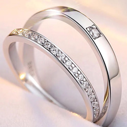 カップルペアリング【セット】結婚指輪 S 925 シルバー 受注製作 指輪