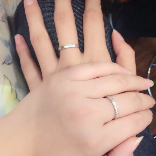 カップルペアリング【セット】結婚指輪 S 925 シルバー 受注製作