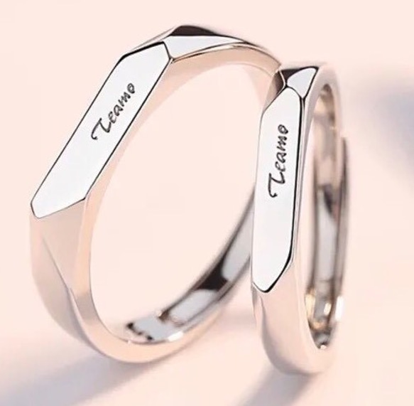 ✨人気✨ペアリング【フリー】 結婚指輪 S 925 シルバー 受注