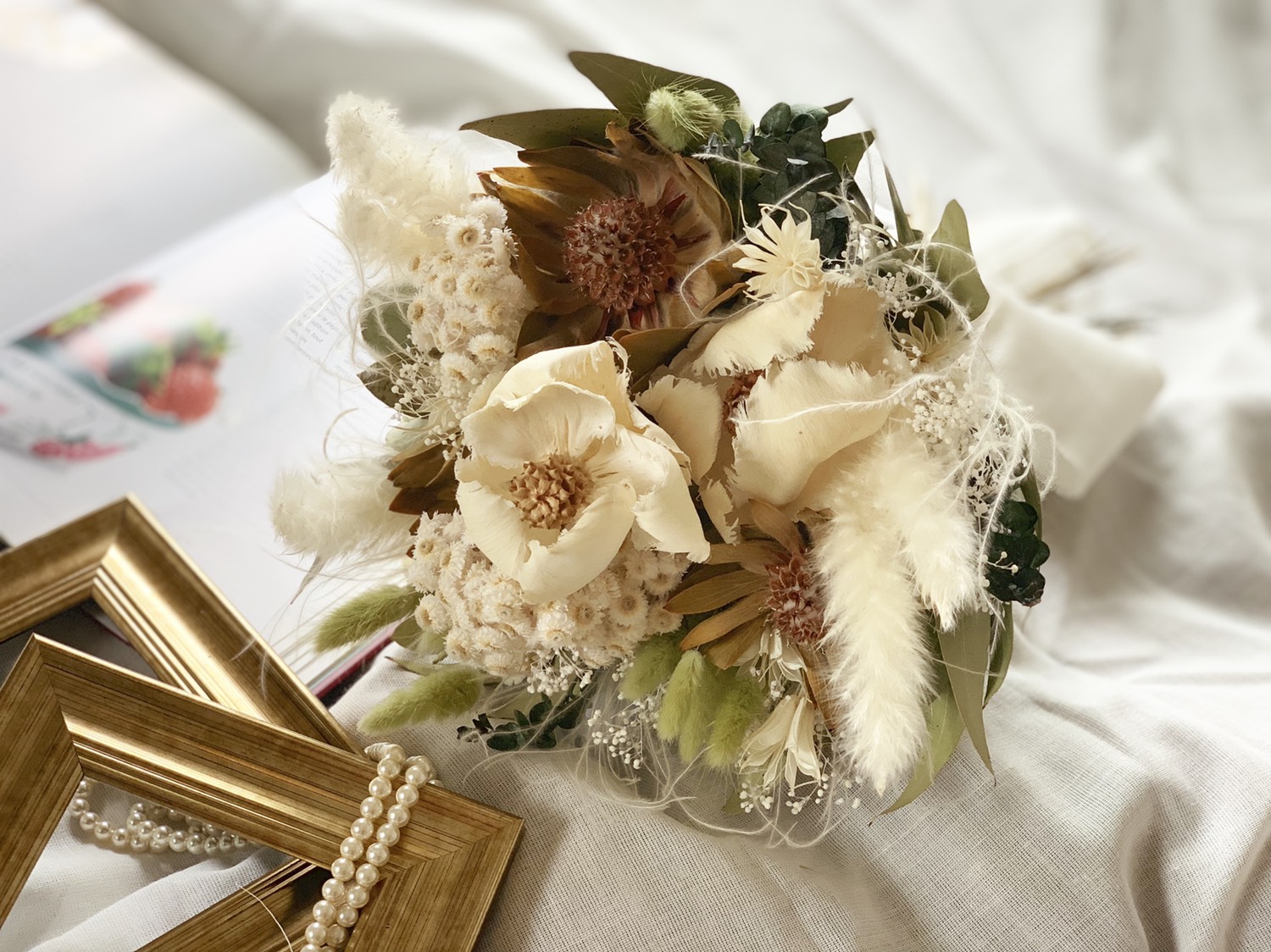 dry bouquet*airy white*