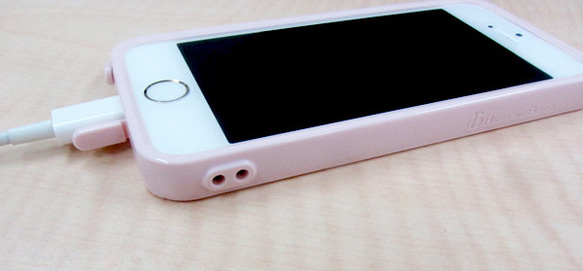 Sunnyビーチ　iPhone5/5s/SE対応(ピンク）ケース 4枚目の画像