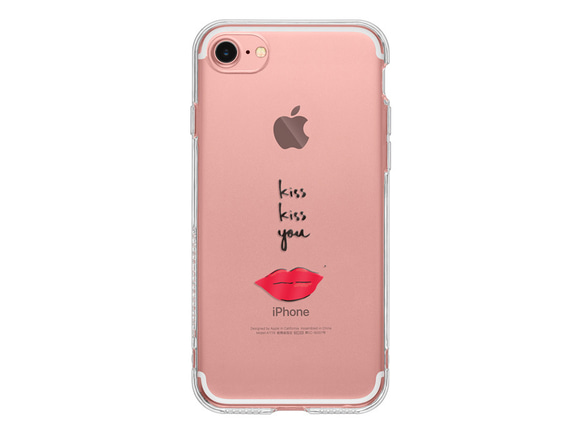 lips-red 15 14 13 12 SE 8 7 iPhone ケース 1枚目の画像