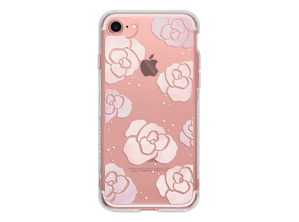 Roses 15 14 13 12 SE 8 7 iPhone ケース 1枚目の画像