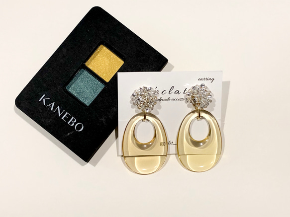 イエローフープearring 8枚目の画像