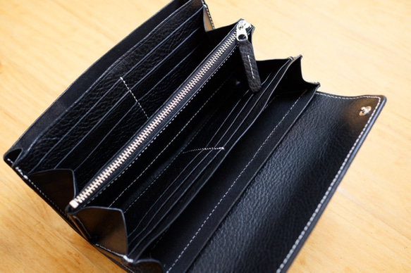 ✴︎✴︎Creema限定✴︎✴︎ OC:TO / Spinel 〜使いやすい大容量。レディース長財布〜 【受注制作品】 5枚目の画像