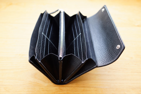 ✴︎✴︎Creema限定✴︎✴︎ OC:TO / Spinel 〜使いやすい大容量。レディース長財布〜 【受注制作品】 4枚目の画像