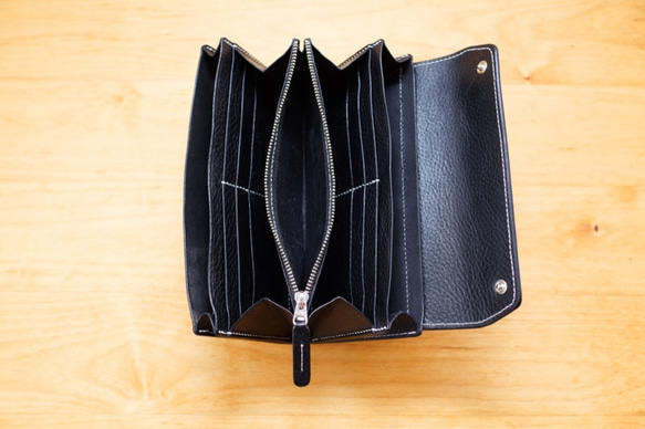 ✴︎✴︎Creema限定✴︎✴︎ OC:TO / Spinel 〜使いやすい大容量。レディース長財布〜 【受注制作品】 6枚目の画像