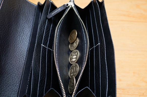 ✴︎✴︎Creema限定✴︎✴︎ OC:TO / Spinel 〜使いやすい大容量。レディース長財布〜 【受注制作品】 7枚目の画像