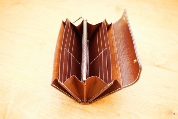 ✴︎✴︎Creema限定✴︎✴︎ OC:TO / Cembalo  〜使いやすい大容量。レディース長財布〜 【受注制作】 3枚目の画像