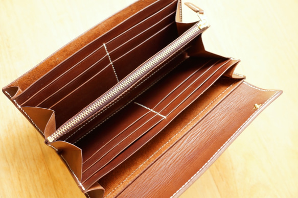 ✴︎✴︎Creema限定✴︎✴︎ OC:TO / Cembalo  〜使いやすい大容量。レディース長財布〜 【受注制作】 4枚目の画像