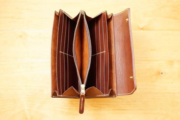 ✴︎✴︎Creema限定✴︎✴︎ OC:TO / Cembalo  〜使いやすい大容量。レディース長財布〜 【受注制作】 5枚目の画像