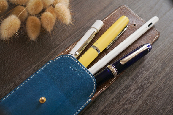 OC:TO の気まぐれ 縦型ペンケース。【一点もの】 3枚目の画像