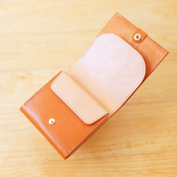 ROMANA2 / Vacanza 〜旅のお供に薄型二つ折り財布〜【受注製作】 3枚目の画像