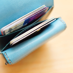 ROMANA2 / Vacanza 〜旅のお供に薄型二つ折り財布〜【受注製作】 8枚目の画像