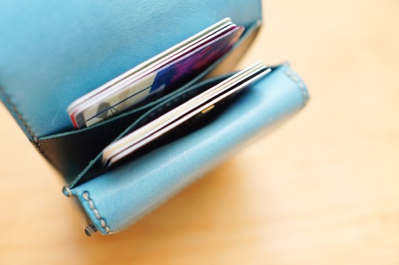 ROMANA2 / Vacanza 〜旅のお供に薄型二つ折り財布〜【受注製作】 8枚目の画像