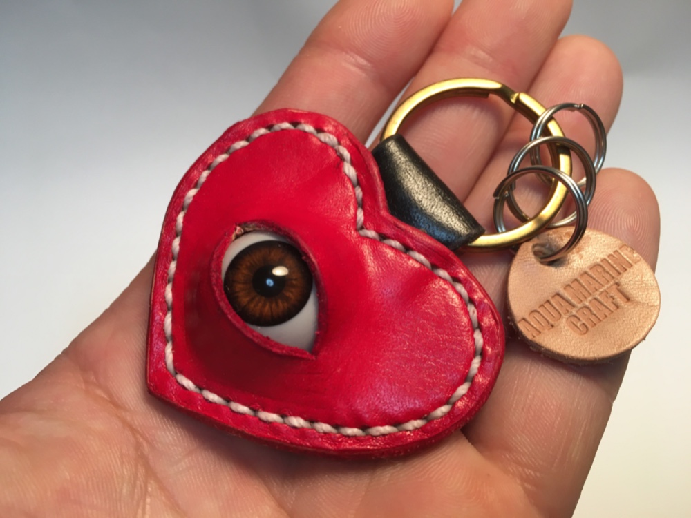 ハート型キーホルダー レッド BONAVENTURA