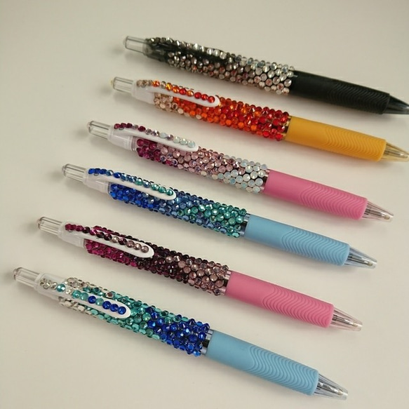 デコボールペン デコボールペン～プチギフトに最適～グラデーション ペン・筆記