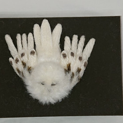 カロ様専用　とろけるシロフクロウ 冬の森の番人シロフクロウ 2枚目の画像