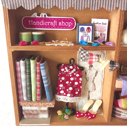 ミニチュア 手芸屋さんBOX その他インテリア雑貨 あおいとり＊ 通販