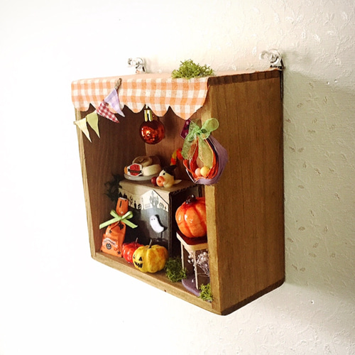 ミニチュア ハロウィンBOX その他インテリア雑貨 あおいとり