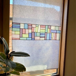 能登•近江•越後上布のポシャギ風タペストリー 能登•近江•越後上布のポシャギ風タペストリー 【公式通販】