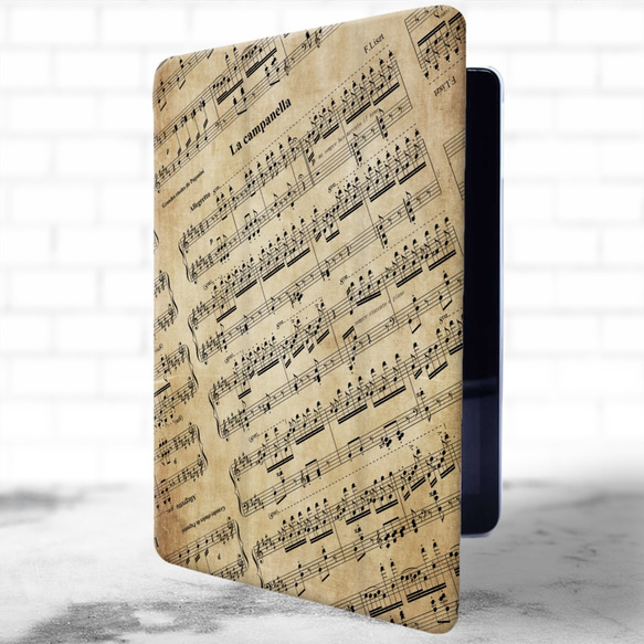 『ラ・カンパネラ ヴィンテージ』軽量♪iPadケース タブレット Pro 10.2 第10世代 12.9 音楽 ピアノ 2枚目の画像