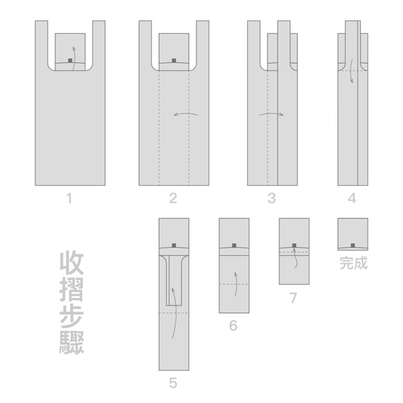 U1 一號購物袋 / 碧藍 / 單色【tē-á 簡單袋】 第8張的照片