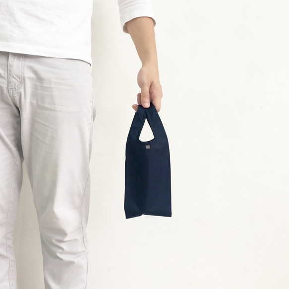 U1 一號購物袋 / 黛藍 / 單色【tē-á 簡單袋】 第1張的照片