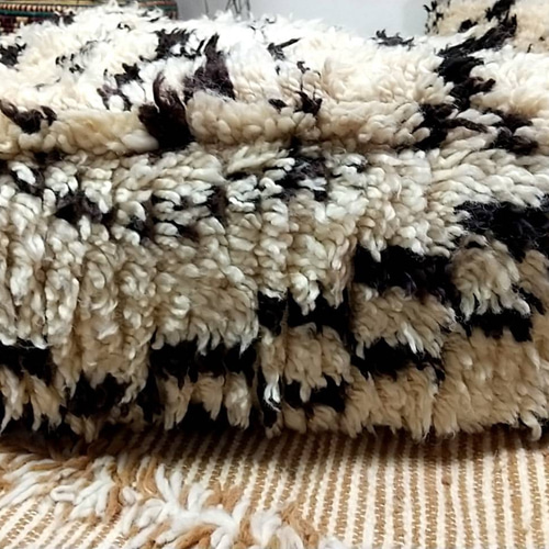 プフ pouf ベニワレン ビンテージ オットマン クッション 2 クッション