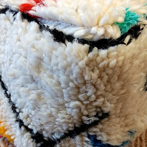 モロッコ プフ pouf アジラル オットマン クッション 3 クッション