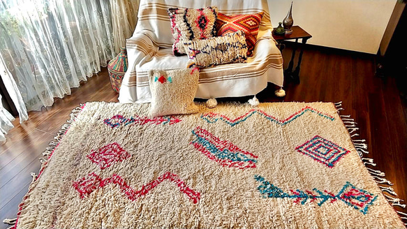 モロッコ ラグ rug アジラル ベニワレン カーペット・絨毯・ラグ