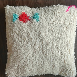 ポンポン ブランケット 毛布 ラグ pompom blanket ブルー 大 その他