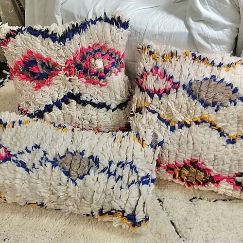 モロッコ アジラル クッション プフ pouf 5 クッション
