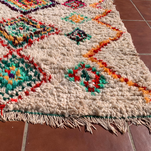 モロッコ ラグ カーペット　絨毯　アジラル ベニワレン モロッコ ラグ カーペット 絨毯 アジラル ベニワレン ラクダ 13 | Boawid